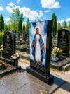 Памятник из стекла и гранита №19